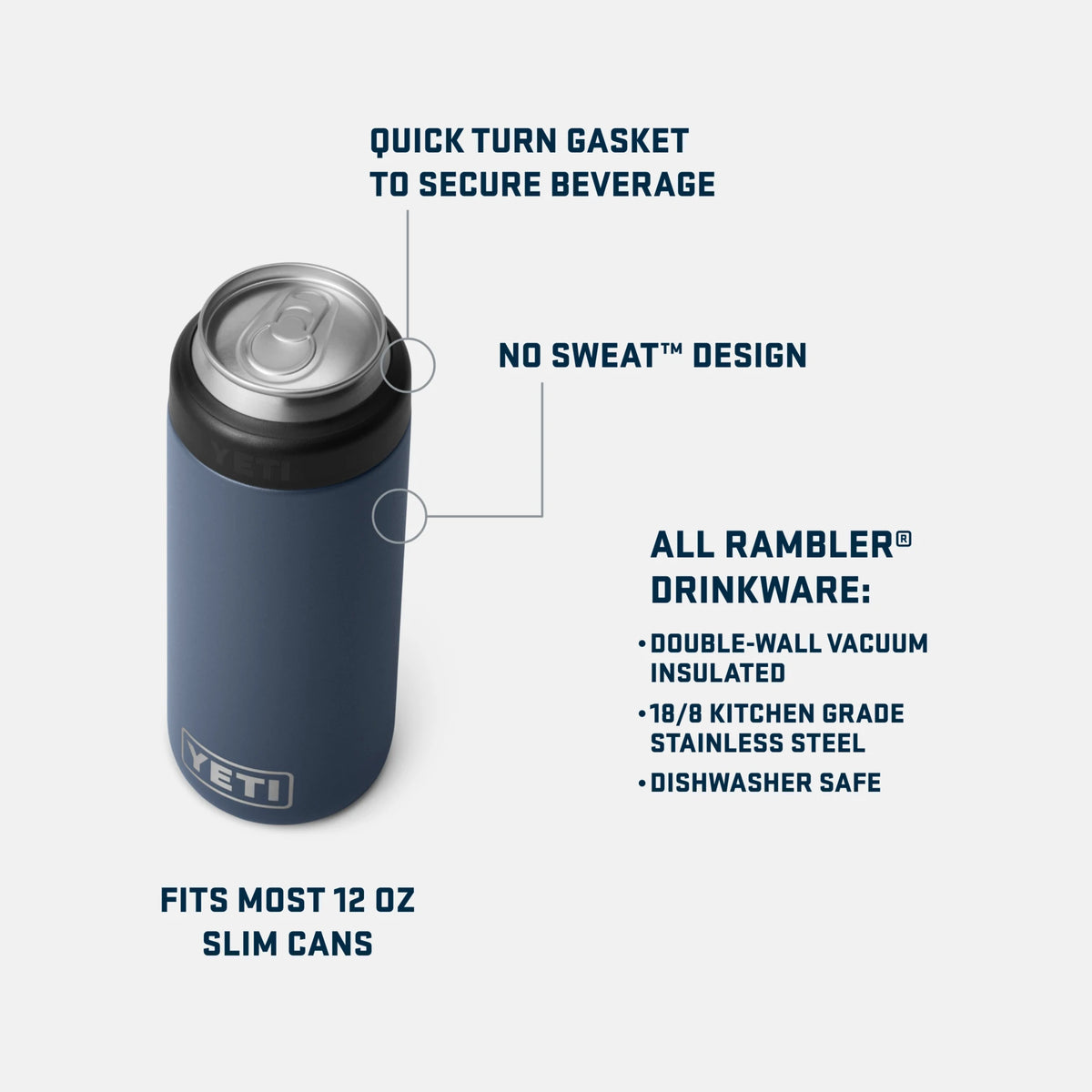 12 oz Colster® Slim Can Cooler - US 4818
