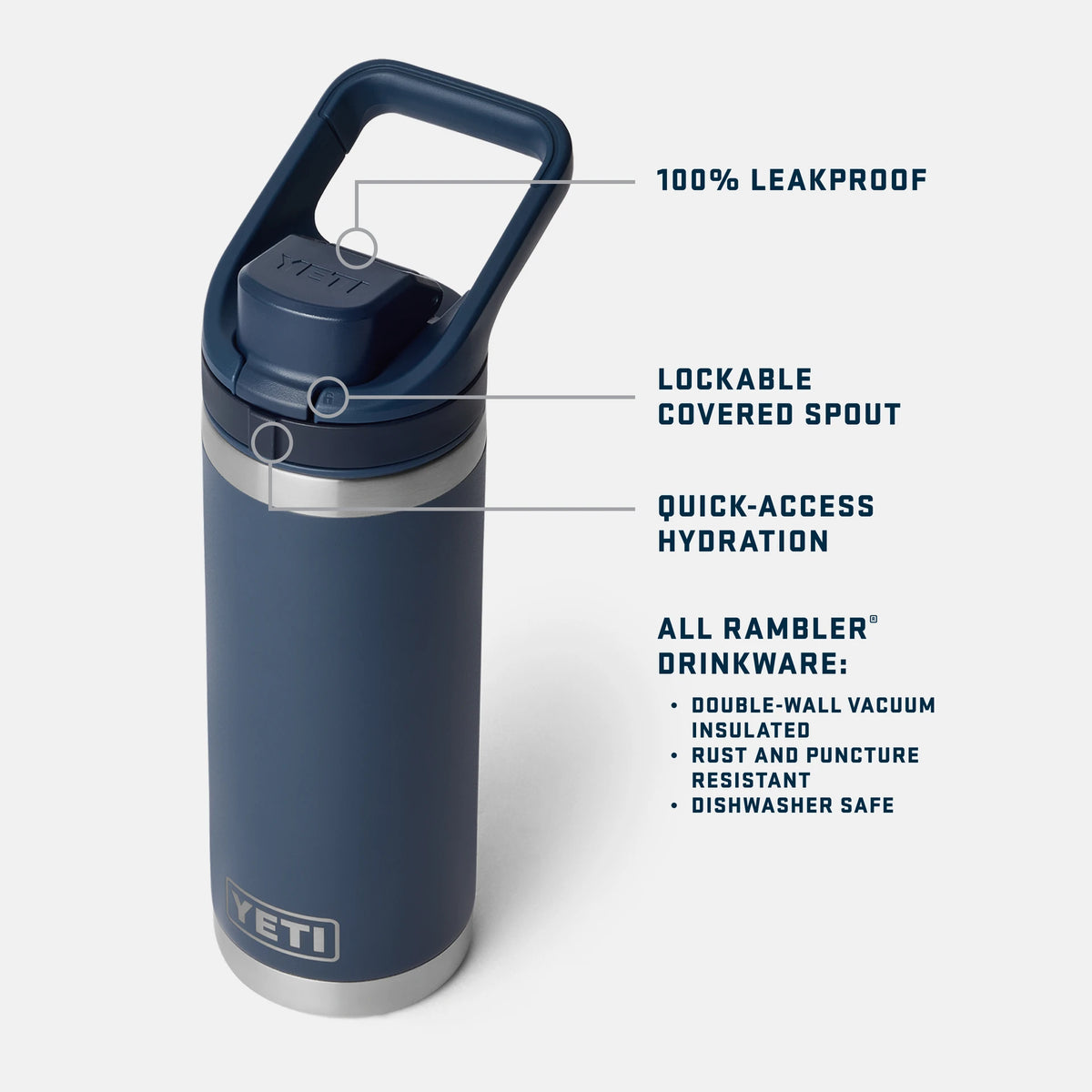 18 oz Water Bottle - US 8943