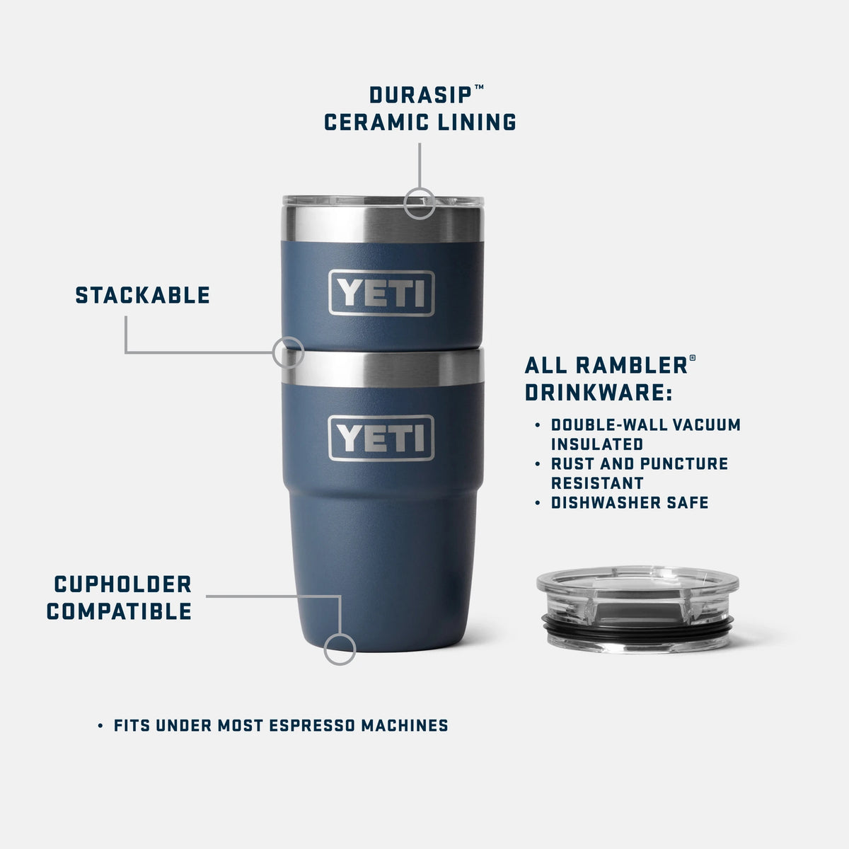 8 oz Stackable Cup - US 1209