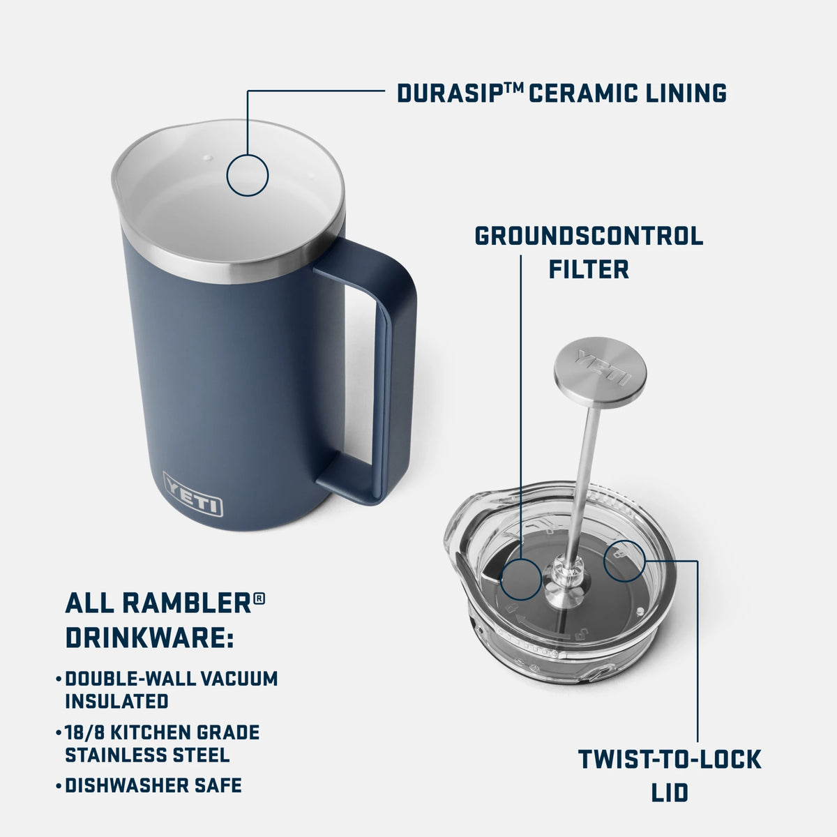34 oz French Press - US 2929