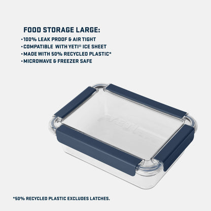 Large Plastic Food Storage - US 5358
