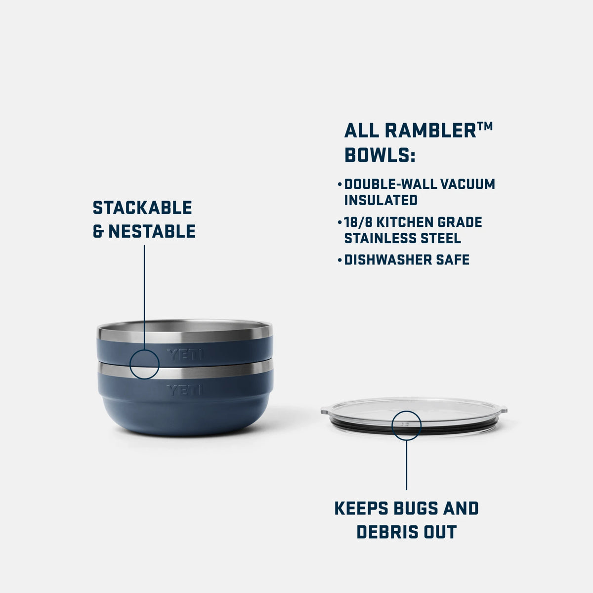 1.6 QT Insulated Low Bowl - US 2297