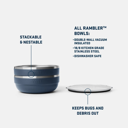 3.6 QT Insulated Low Bowl - US 1354