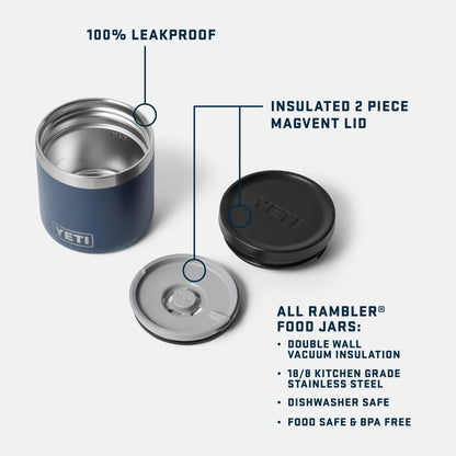 8 oz Insulated Food Jar - US 1748